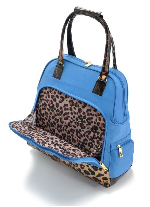 Fashion Trolley Bag Import BG708 Leopard