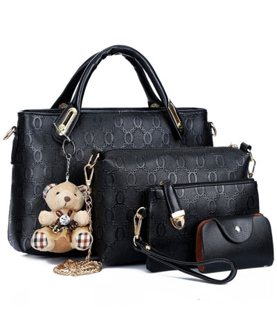 Elegant One Set Bag Import BG709 Black