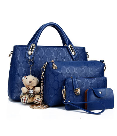 Elegant One Set Bag Import BG710 Blue