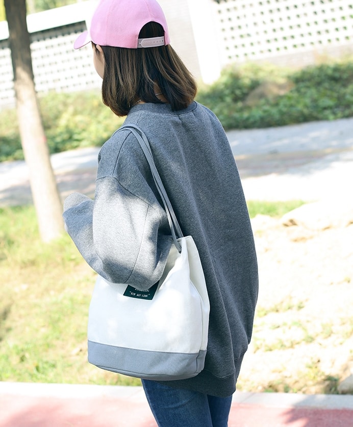 Pouch Bag Korea Import BG727 Gray