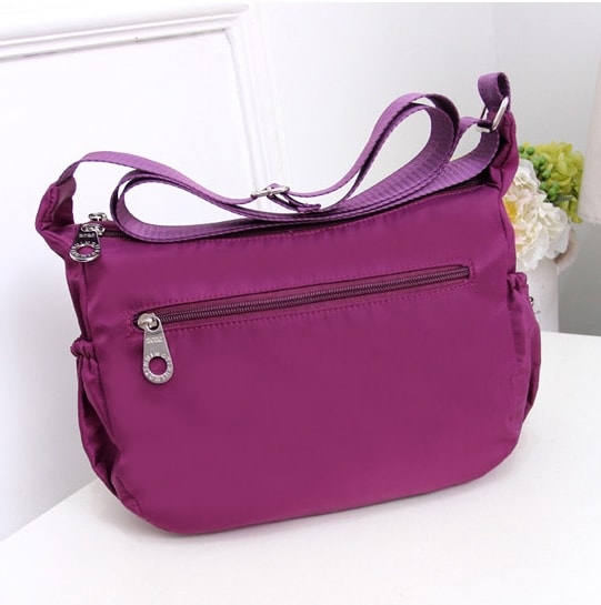 Waterproof Shoulder Bag BG736 Purple