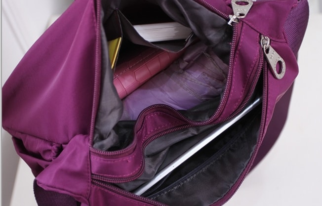 Waterproof Shoulder Bag BG736 Purple