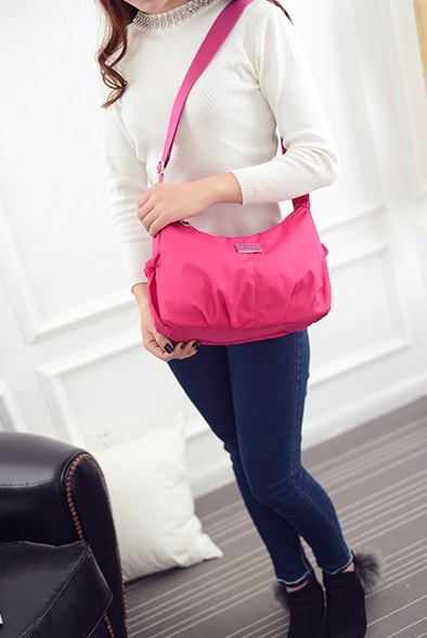 Shoulder Bag Import BG739 Pink