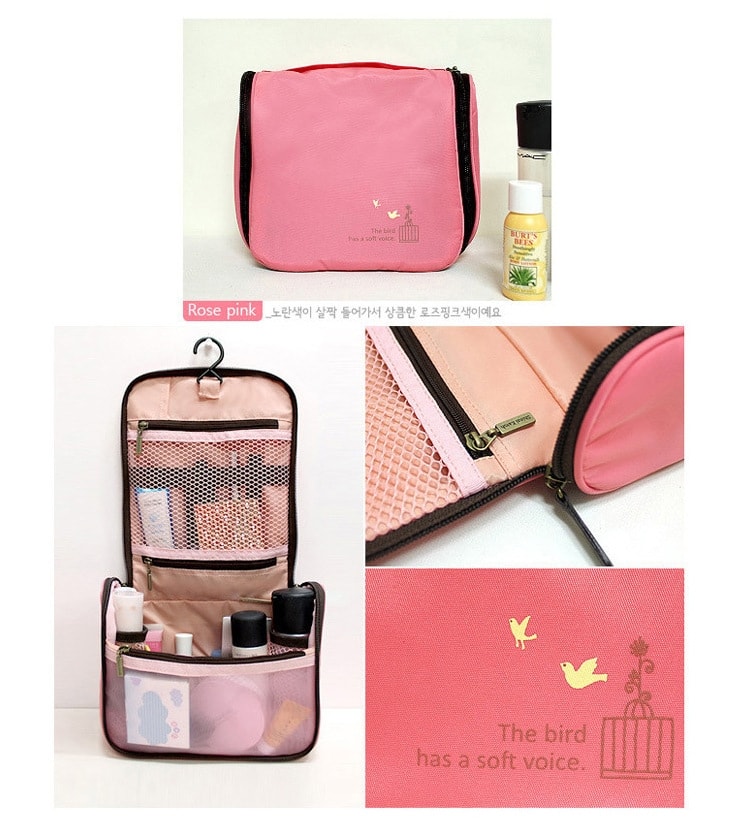 Tas Travel Toiletries Import BG742 pink