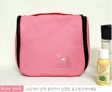 Tas Travel Toiletries Import BG742 pink