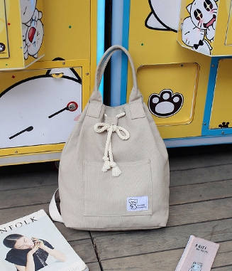 Tas Backpack Import Korea BG753 Gray