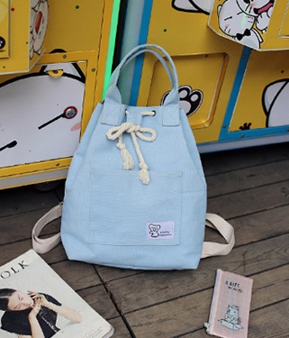 Casual Backpack Import Korea BG754 Blue