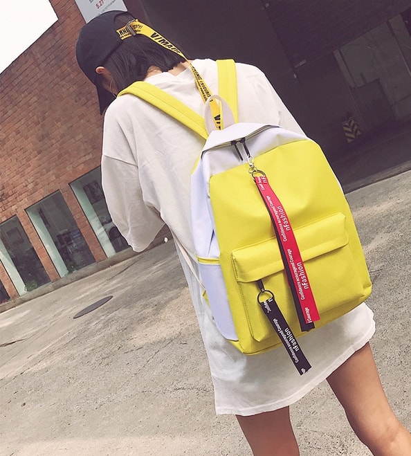 Colorful Trendy HP Backpack BG760 Yellow