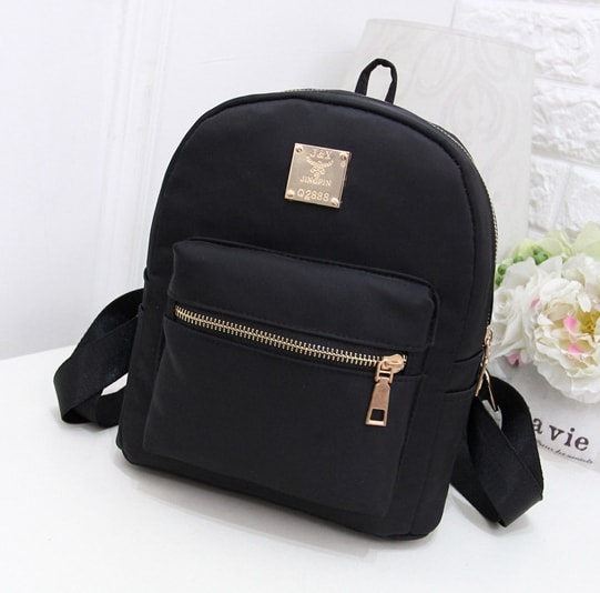 Cute Small Backpack Import BG764 Black