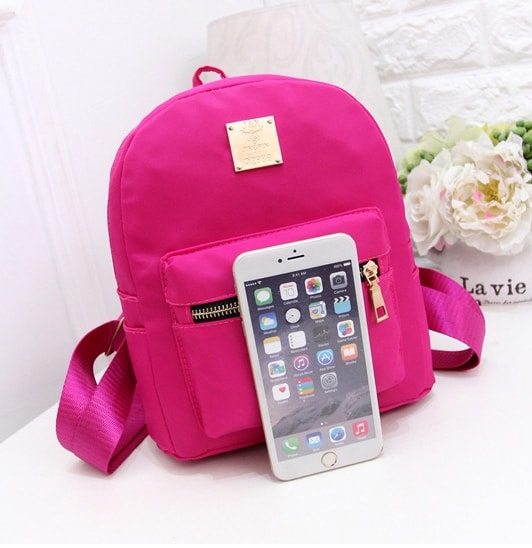 Cute Small Backpack Import BG764 Black