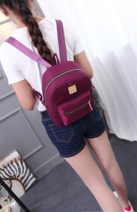 Cute Small Backpack Korea BG766 Red