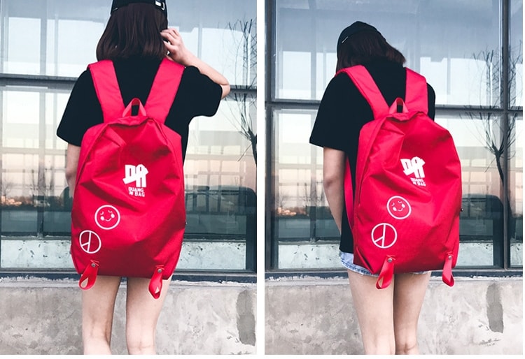 Tas Backpack Teenstyle Import BG775 Red