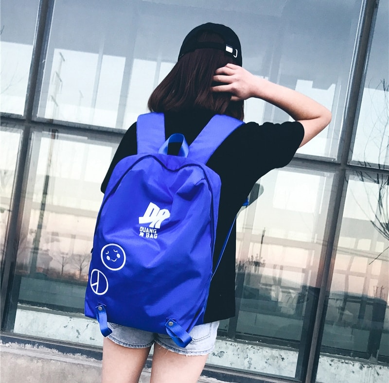 Tas Backpack Teenstyle Import BG776 Blue