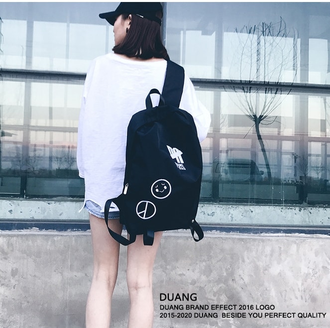 Tas Backpack Teenstyle Import BG777 Black