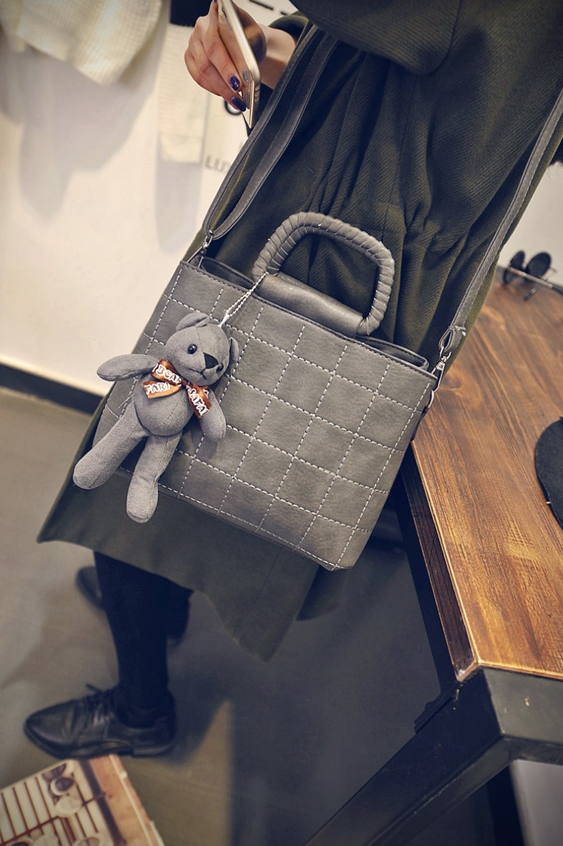 Stylish Office HandBag Import BG782 Gray