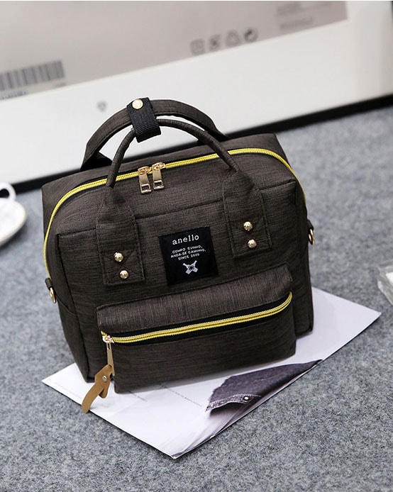 Canvas Bag Korea Import BG807 Brown