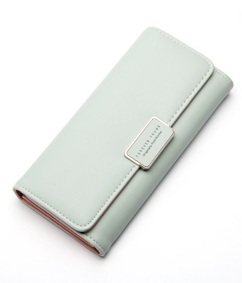 Dompet Korea Minimalis Import BG820 Green