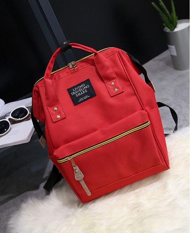 Anello Japan Travel Backpack Import BG823 Red