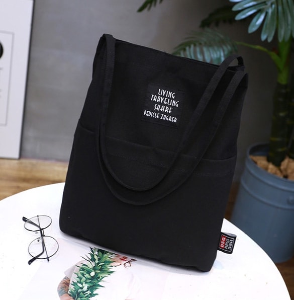 High Quality TOTE Bag Import BG834 Black