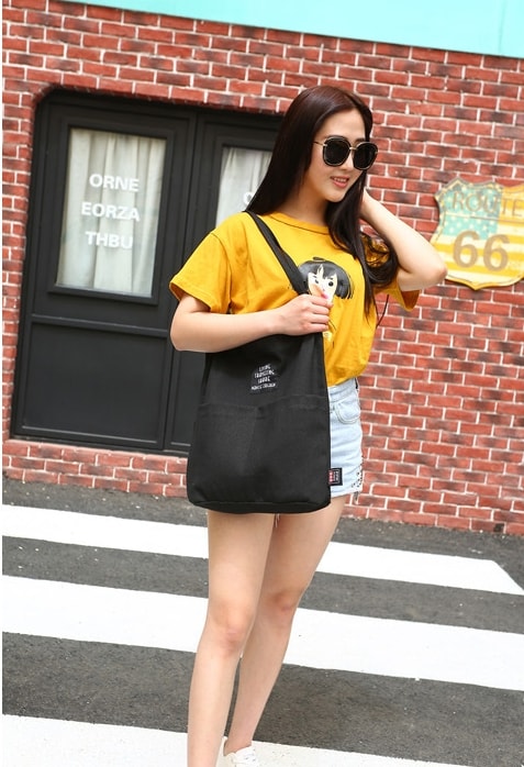 High Quality TOTE Bag Import BG834 Black