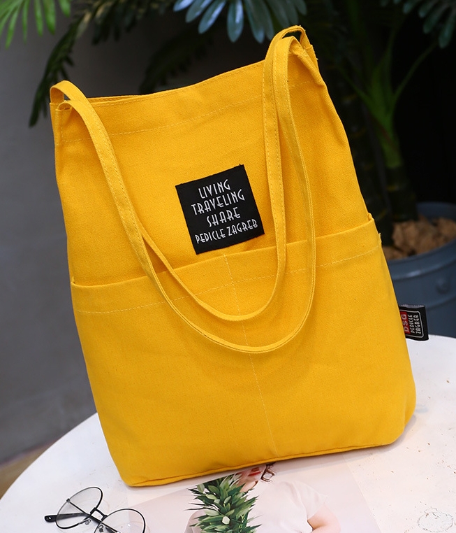 High Quality TOTE Bag Import BG836 Yellow