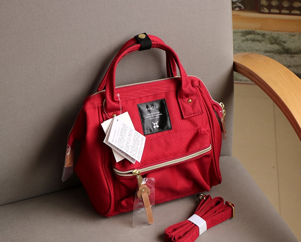 Original Japan Anello Bag Import BG846 Red