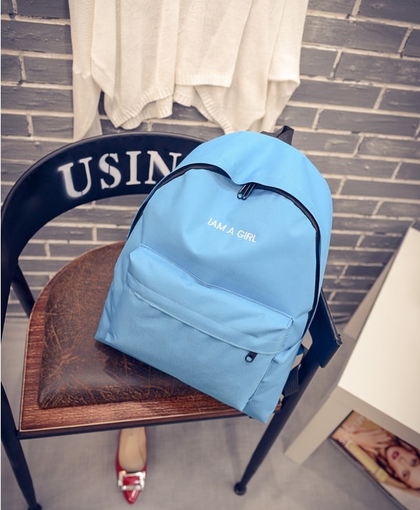 High Quality Korea Backpack BG848 Blue