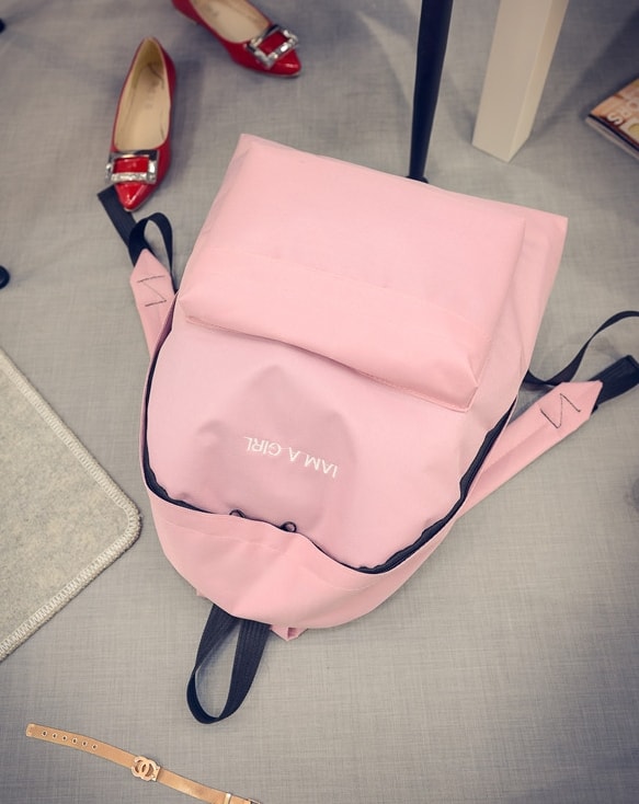 High Quality Korea Backpack BG849 Pink