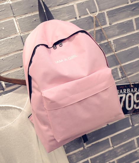 High Quality Korea Backpack BG849 Pink