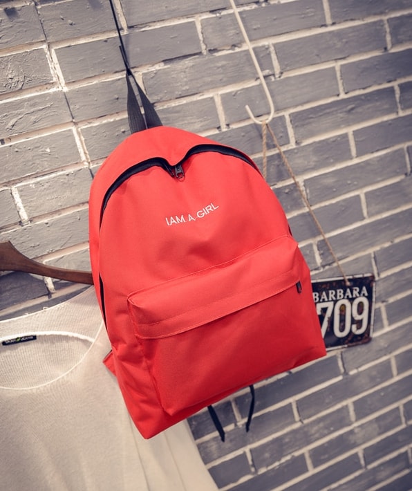 High Quality korea Backpack BG850 Red