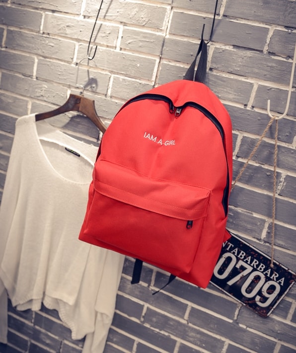 High Quality korea Backpack BG850 Red