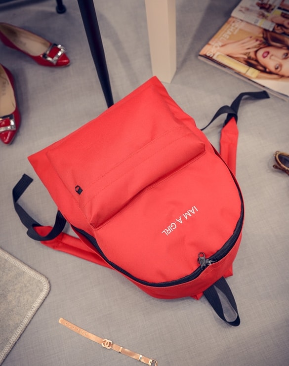 High Quality korea Backpack BG850 Red