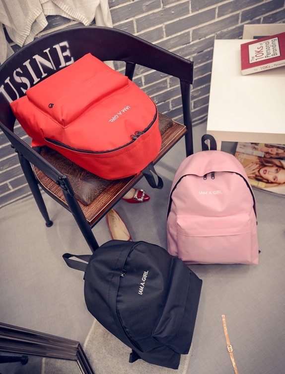 High Quality korea Backpack BG850 Red