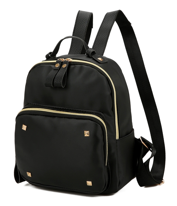 Trendy Korea Backpack Import BG852 Black