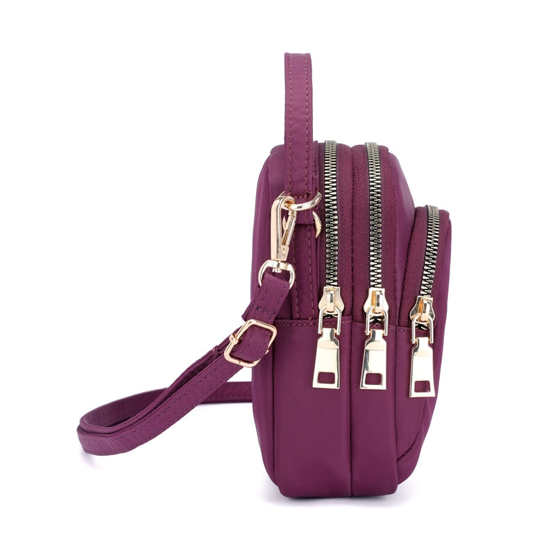 Tas Selempang Import BG853 Purple