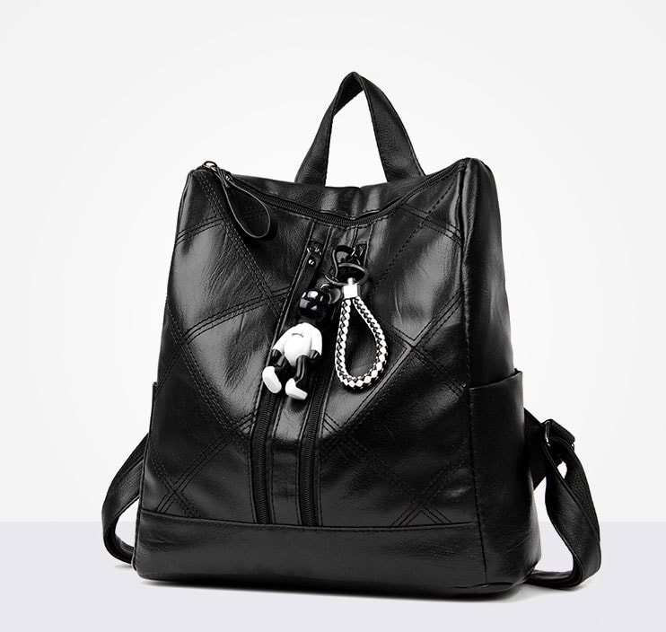 Tas Backpack Korea Import BG860 Black