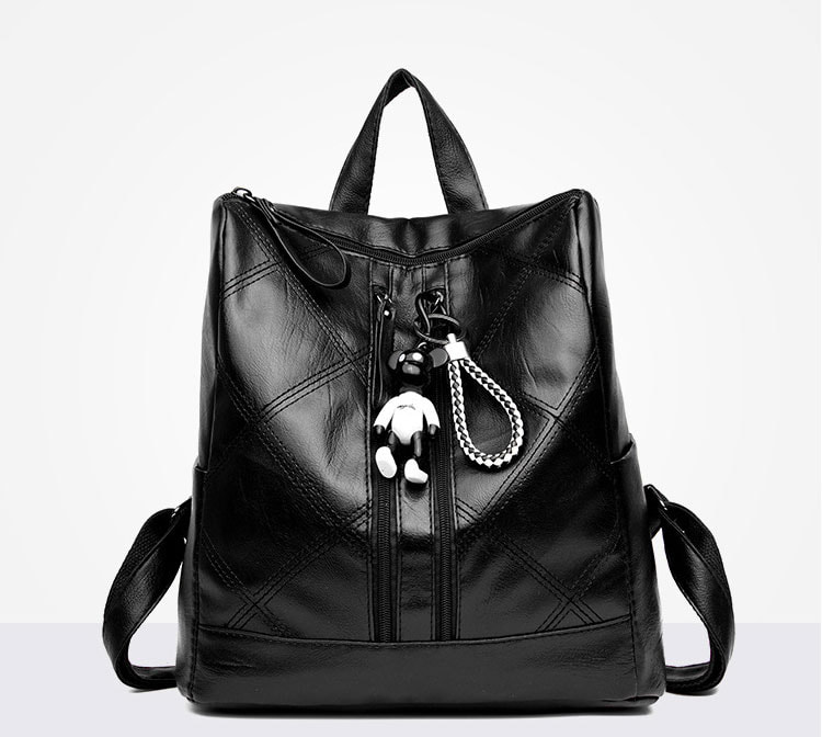 Tas Backpack Korea Import BG860 Black