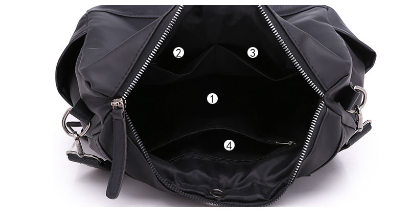 High Quality Tas Ransel Import BG865 Black