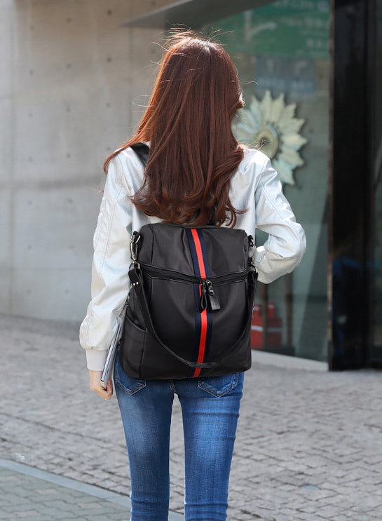 Tas Backpack Import Premium BG867 Black