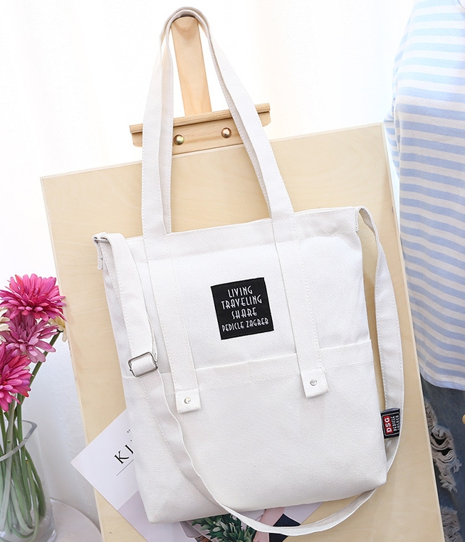 High Quality Tote Bag Import BG874 White