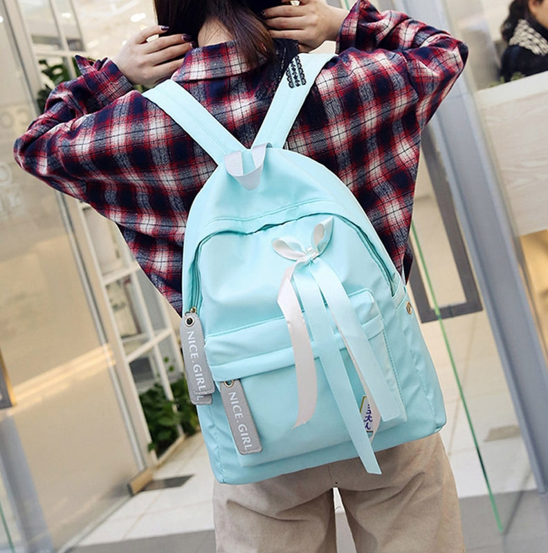 Casual Backpack Import BG887 Blue