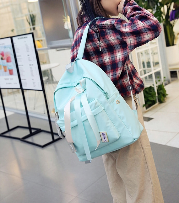 Casual Backpack Import BG887 Blue