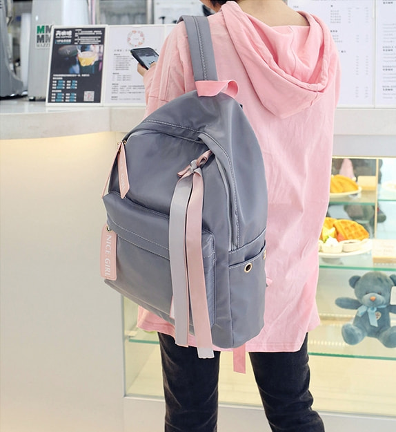 Casual Backpack Import BG888 Gray