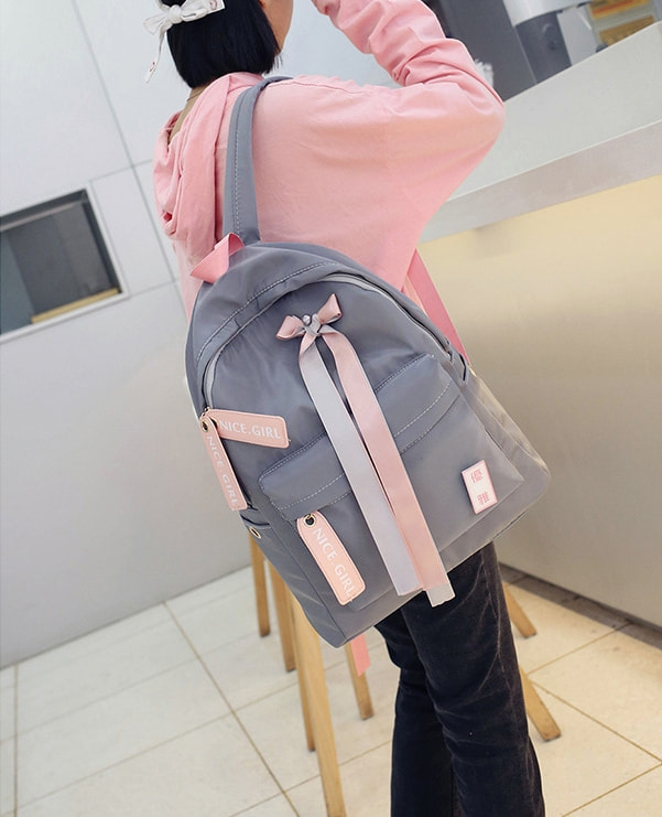 Casual Backpack Import BG888 Gray