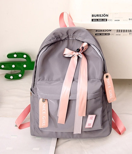 Casual Backpack Import BG888 Gray