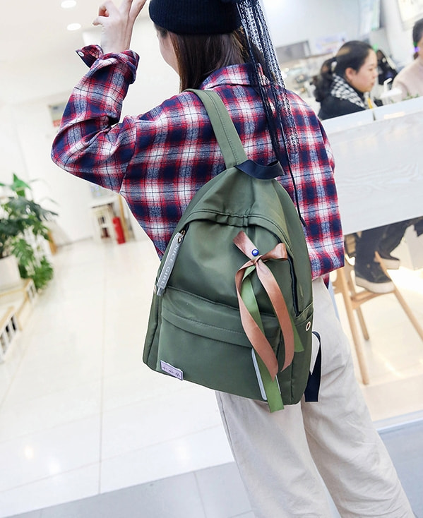 Premium Backpack Import BG890 Green