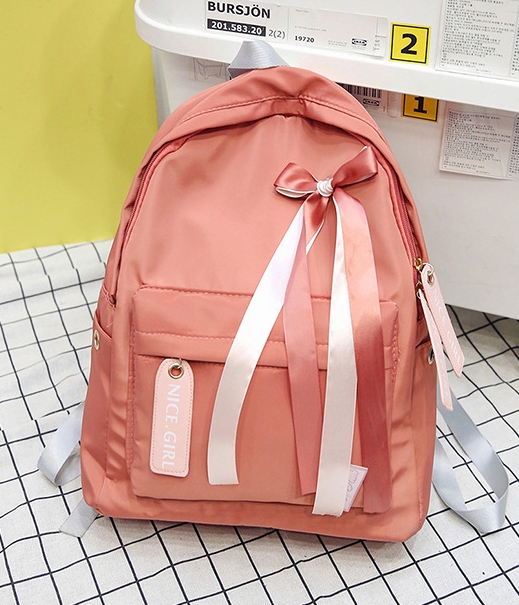 Backpack Import Casual BG891 Dark Pink