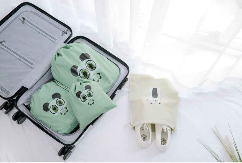 3 in 1 Tas Travel Satu Set Import BG902