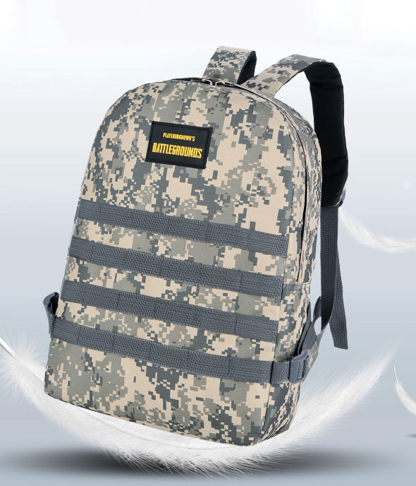 Tas Backpack PUBG Import BG911 Gray