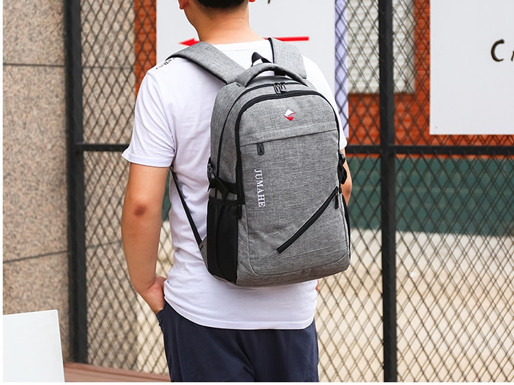 Sleek Traveling Backpack Import BG912 Gray